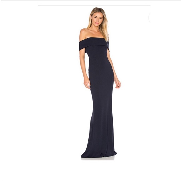 Katie May Dresses & Skirts - Katie May navy Legacy gown size 0